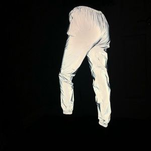 Reflective jogger pants
